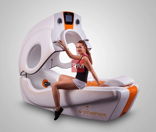 Infrashape Horizontal Vacu Activ — инфракрасный вакуумный велотренажер  - 6